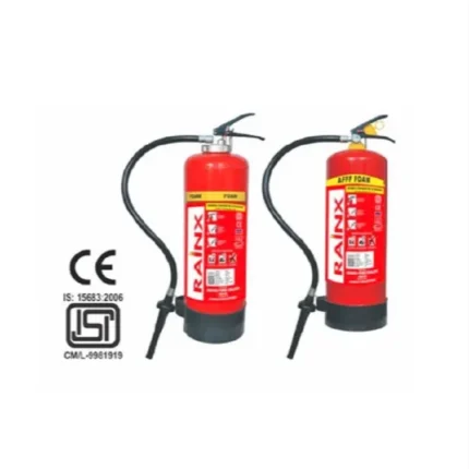 RAINX MECHANICAL FOAM (AFFF) PORTABLE FIRE EXTINGUISHERS GAS CARTRIDE TYPE – 9Ltrs.